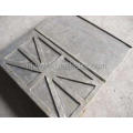 Ofenbodenbinderplatte Wärme resistenter Stahlsandgussschild mit Widerstandsstahlplatte WE132101